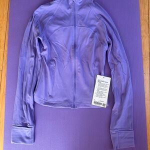 NWT Lululemon Dark Lavender Nulu Cropped Define Jacket Size 4